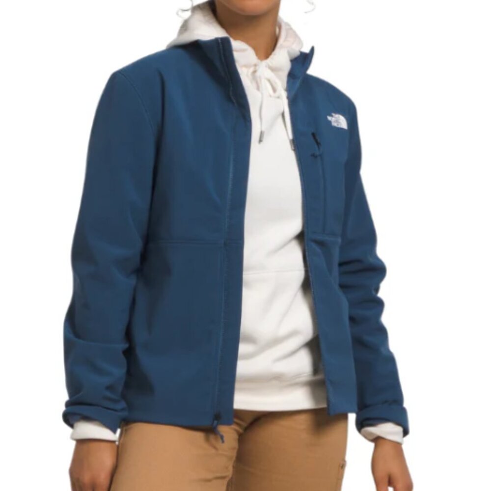 The North Face Apex Bionic Windwall Softshell Jacket Blue GUC